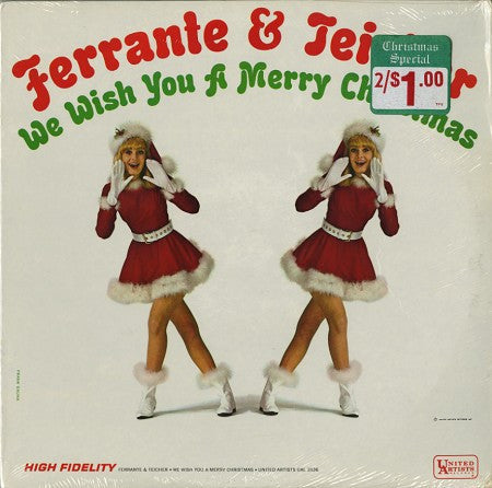 Ferrante & Teicher - We Wish You A Merry Christmas (LP) [US] 1st (Very Good Plus (VG+))