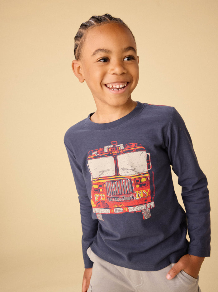 Fire Truck Graphic Tee