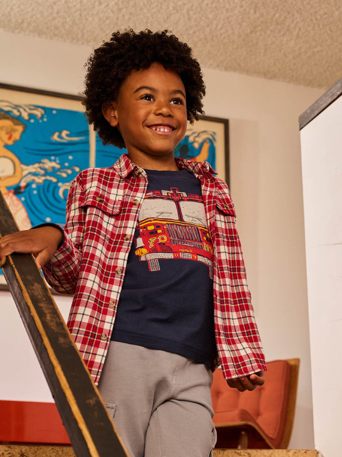 Fire Truck Graphic Tee