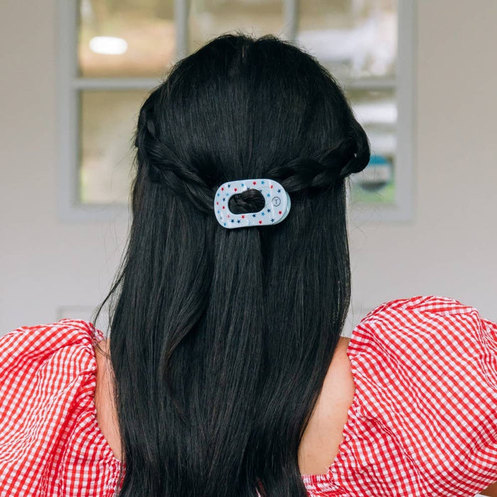 Flat Round Hair Clip | Tiny | United We Sparkle