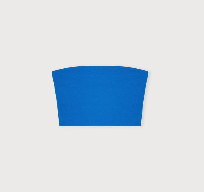Organic Basics - Flex Tube Top - Azure Blue -