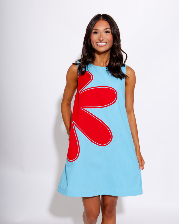 Floral Appliqué Mini