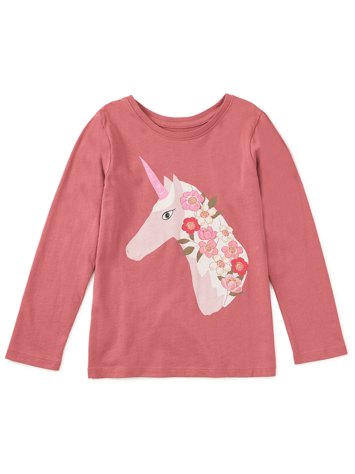 Floral Unicorn Graphic Tee