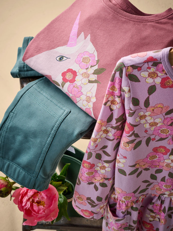 Floral Unicorn Graphic Tee