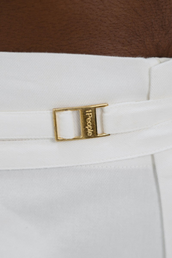 1 People - Florence Pants - White Dove -