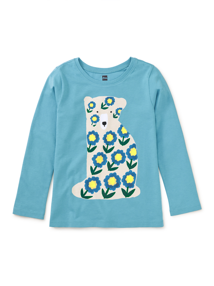 Flower Bear Graphic Tee