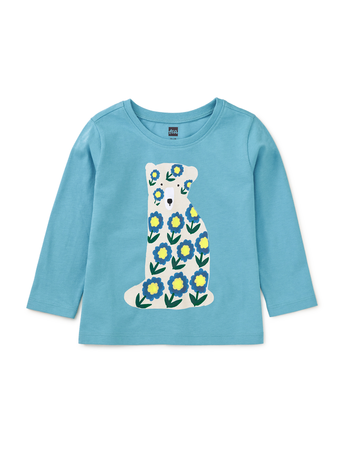 Flower Bear Graphic Tee