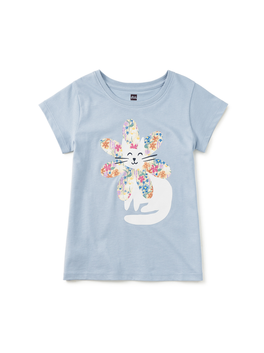 Flower Cat Graphic Tee