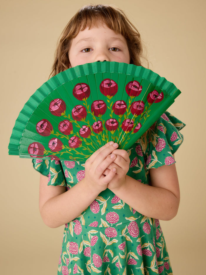 Flutter Sleeve Twirl Dress