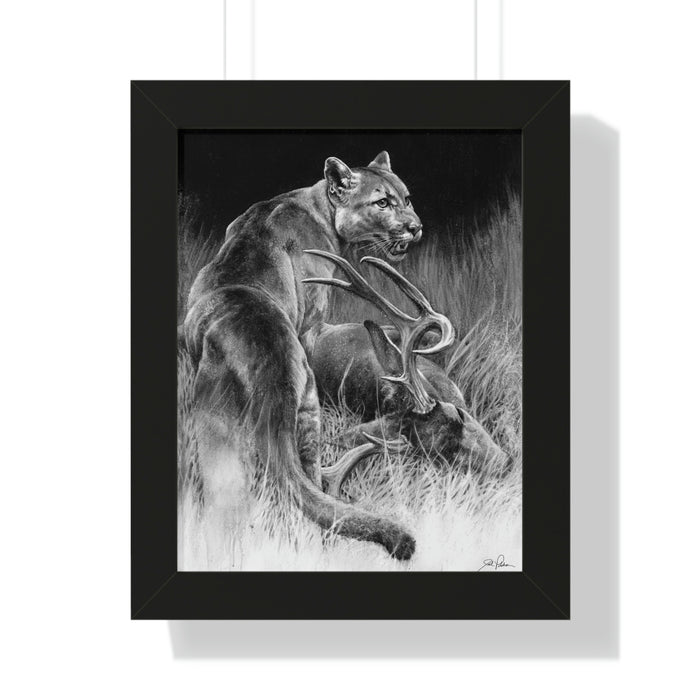 "Food Chain" Framed Paper Print