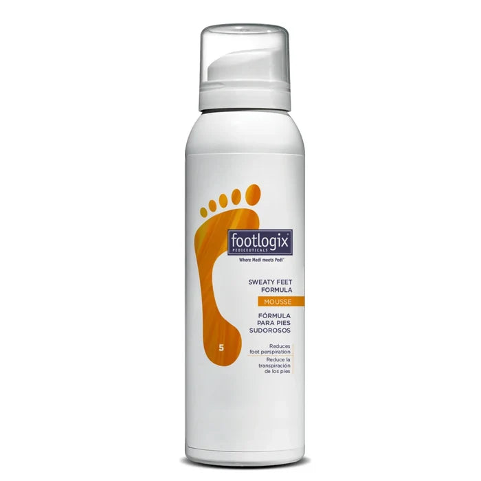 Footlogix Sweaty Feet Formula Mousse, 125 ml Footlogix