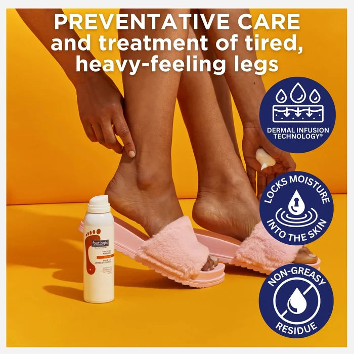 Footlogix Tired Leg Formula Mousse, 125 ml Footlogix