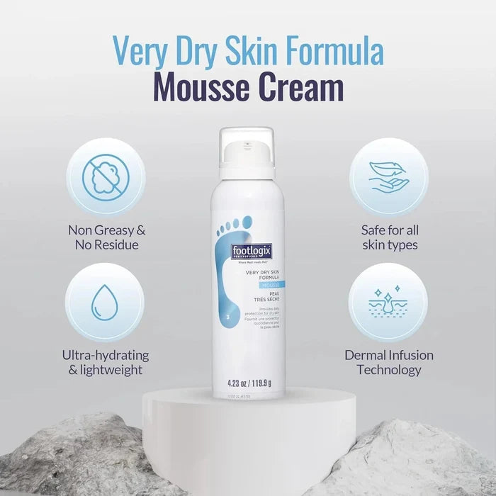 Footlogix Very Dry Skin Formula Mousse, 300 ml Footlogix