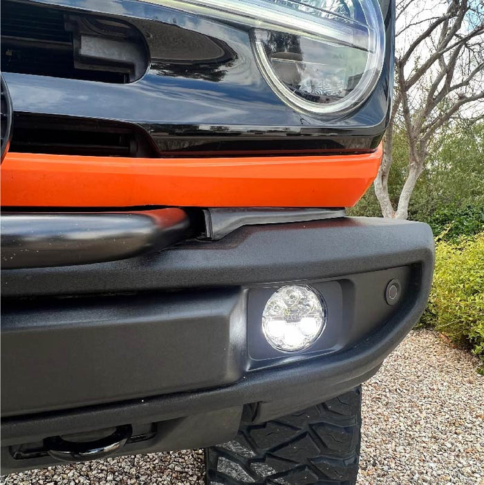 Ford Bronco Quatro Fog Brackets for Gen 6 Plastic Bumper Models