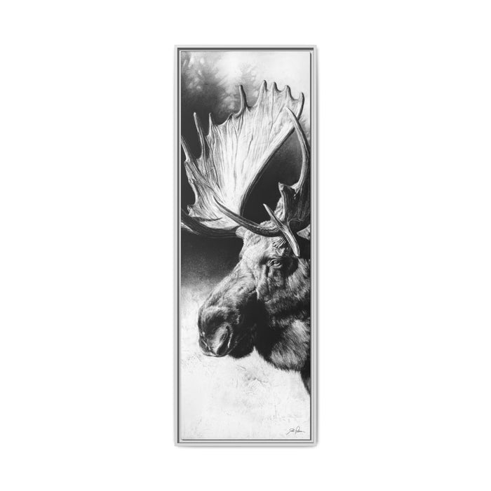 20" x 60" (Vertical) / White / 1.25"