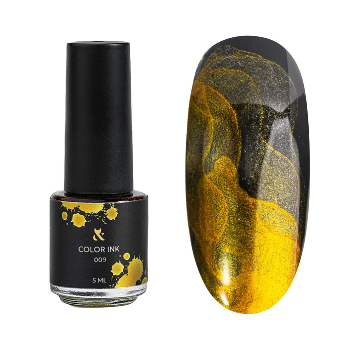 F.O.X Color Ink Golden 009, 5 ml Color Ink F.O.X