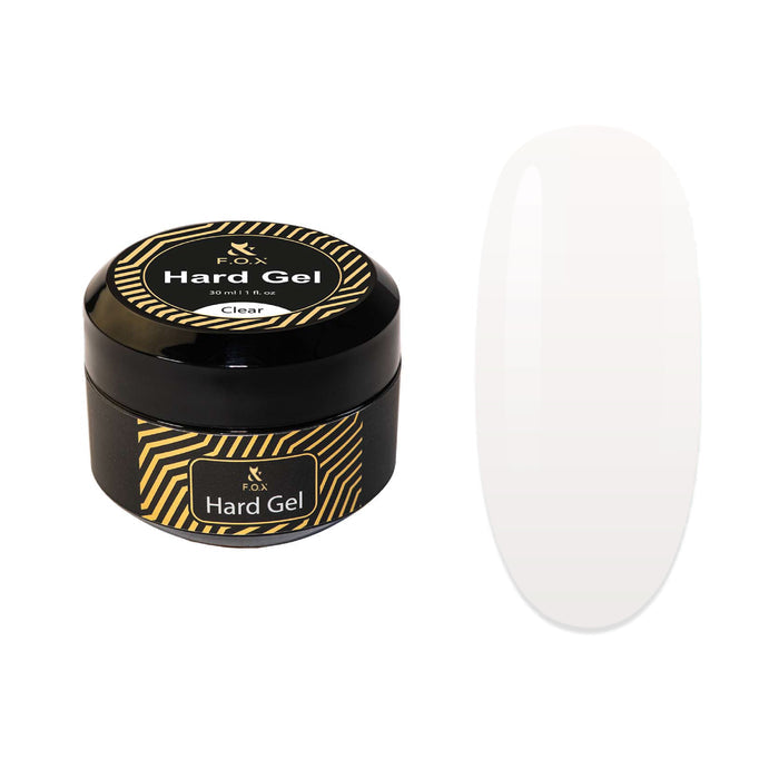 F.O.X Hard Gel Clear, 30 ml builder gel F.O.X