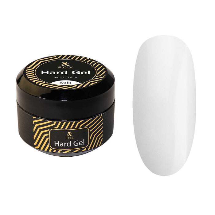 F.O.X Hard Gel Cover Milk, 50 ml builder gel F.O.X