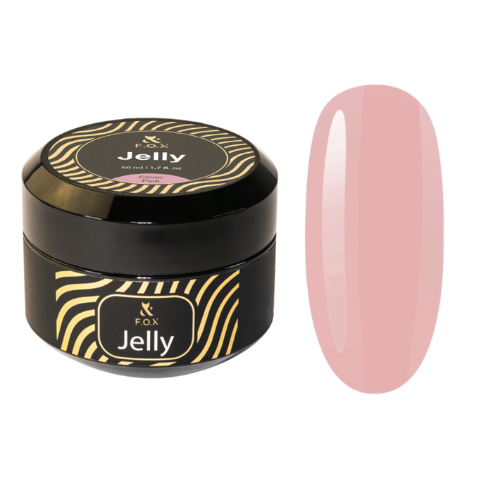 F.O.X Jelly Cover Pink, 50 ml builder gel F.O.X