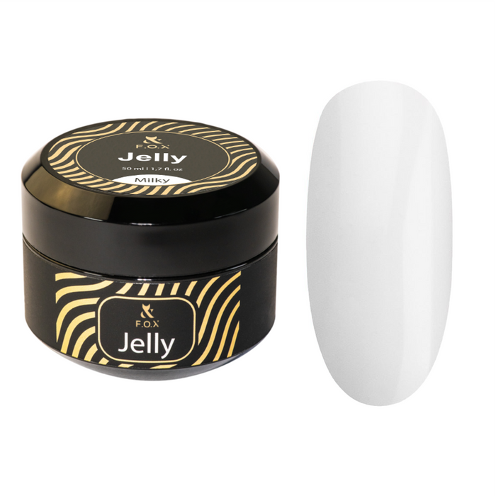 F.O.X Jelly Milky, 50 ml builder gel F.O.X