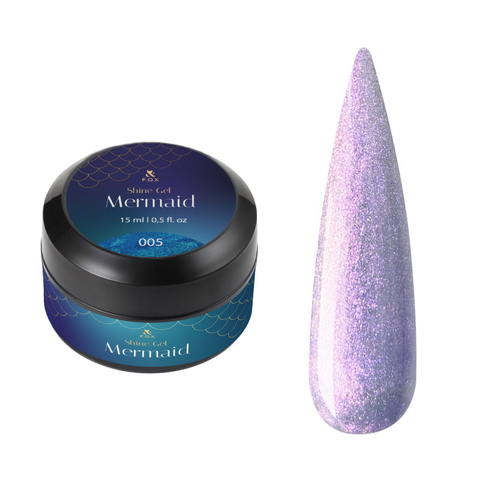 F.O.X Shine Gel Mermaid 005, 15 ml Shine Gel Mermaid F.O.X