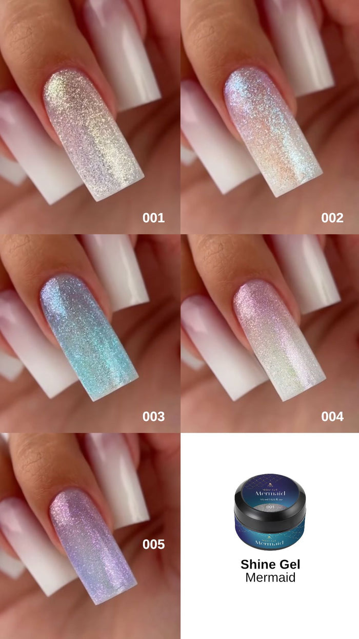 F.O.X Shine Gel Mermaid 005, 15 ml Shine Gel Mermaid F.O.X