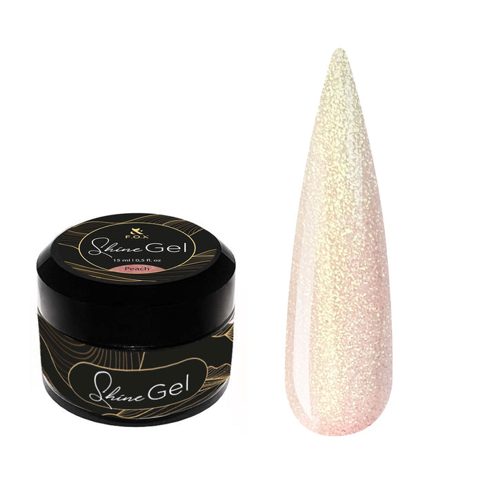 F.O.X Shine Gel Peach, 15 ml Shine Gel F.O.X