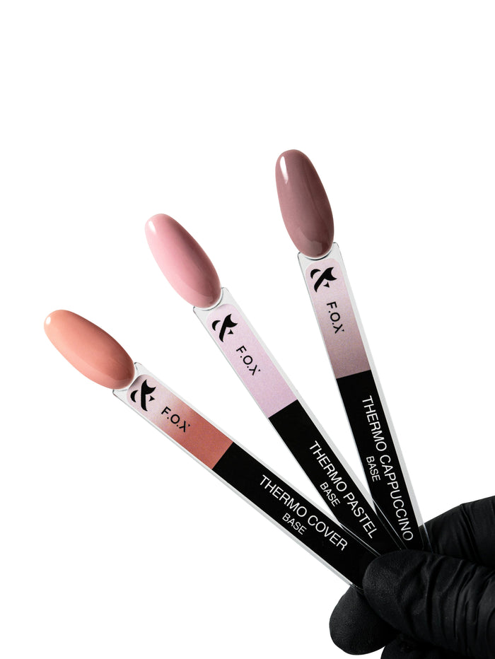 F.O.X Thermo Cover Base — Nail Swatch Sticks (set of 3) F.O.X