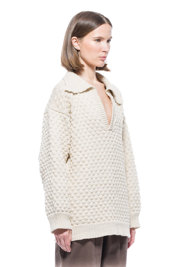 Toit Volant - Francois Sweater Natural - Oatmeal -