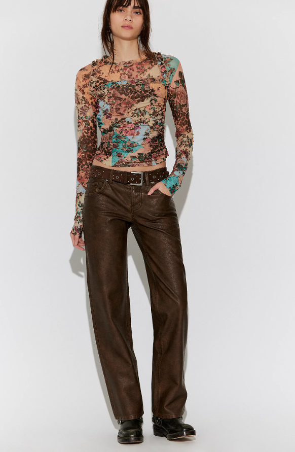 Free People Ariana Long Sleeve Top