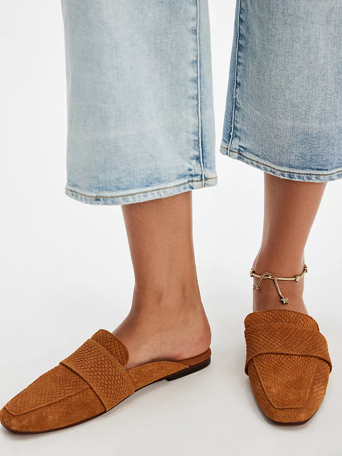 Free People At Ease Embossed Loafer
