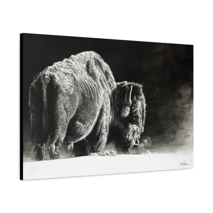 "Frosty" Stretched Canvas
