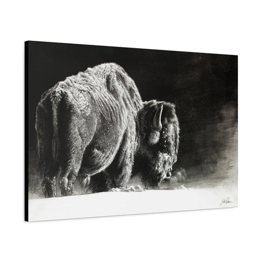 "Frosty" Stretched Canvas