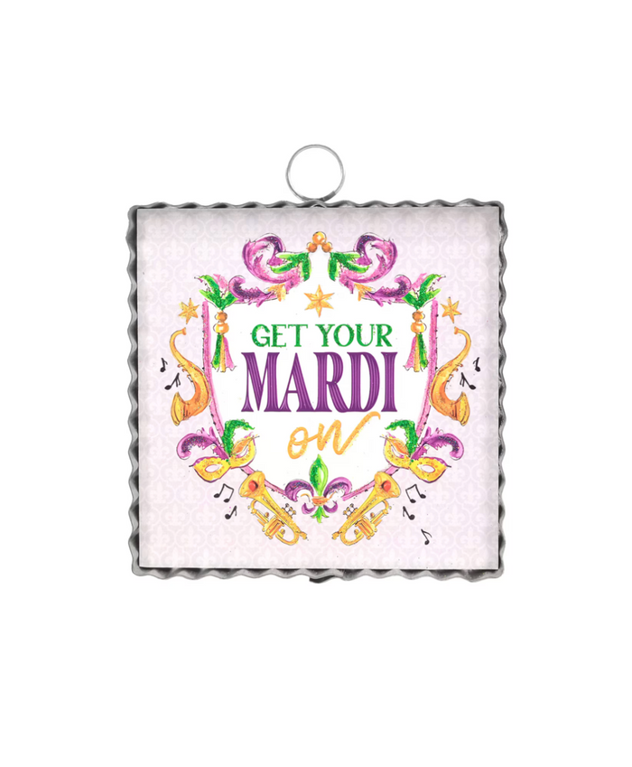Get Your Mardi On Charm