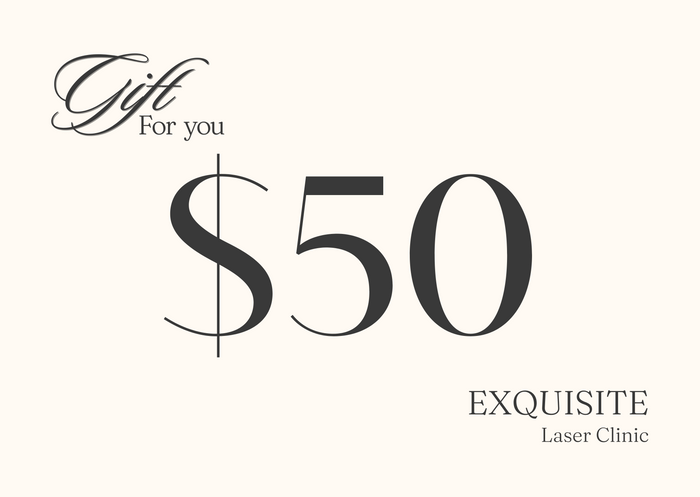 Exquisite Laser Clinic Gift Card $50.00 Gift Card