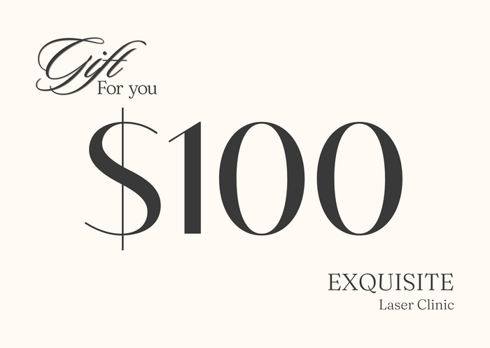 Exquisite Laser Clinic Gift Card $100.00 Gift Card