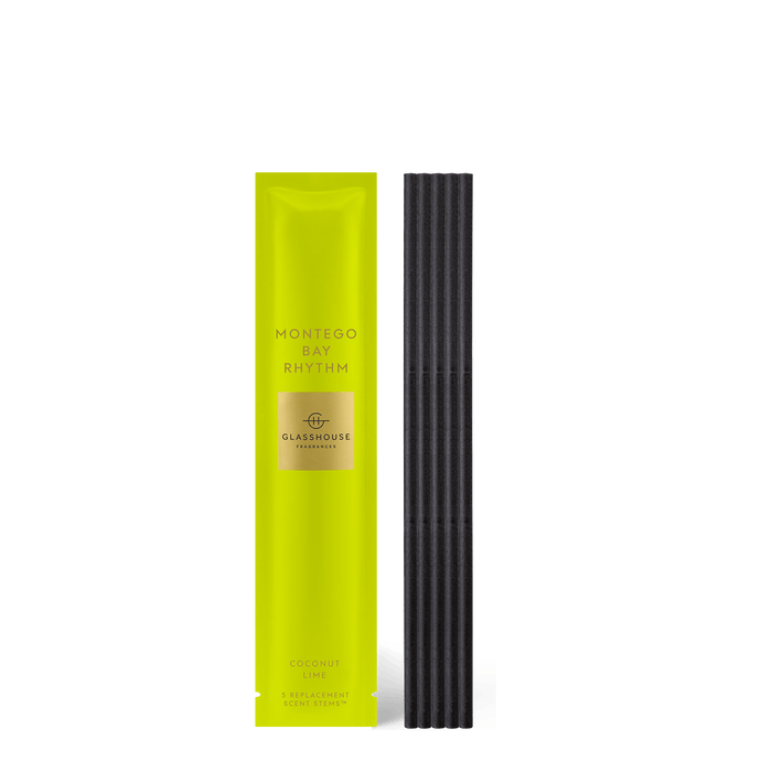 Glasshouse Fragrance fragrance Montego Bay Rhythm - *LAST ONES* Glasshouse 5 Replacement Scent Stems