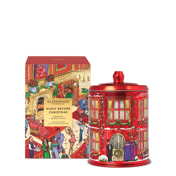 Glasshouse Fragrance candle Glasshouse Fragrances Candle Night before Christmas 760g