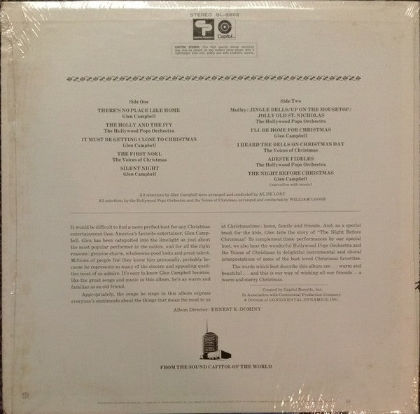 Glen Campbell - Christmas With Glen Campbell (LP) [US] 1st (Very Good Plus (VG+))
