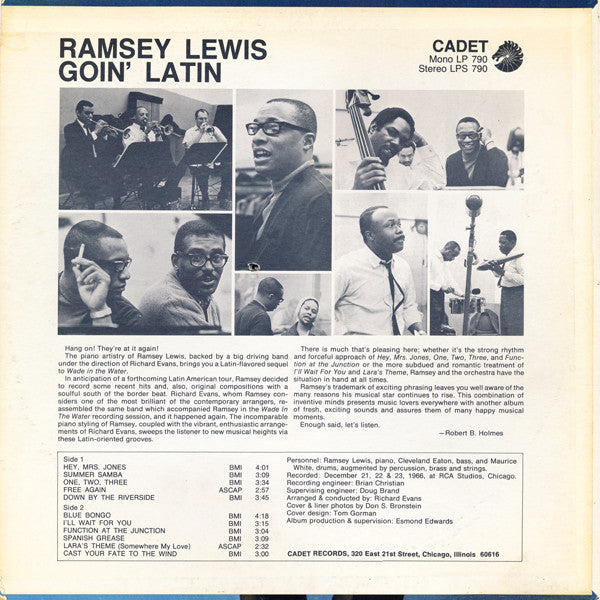Goin' Latin (1967 US Press)