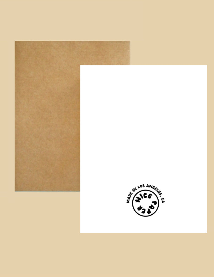 Nice Paper - Greeting Card - Cupid -