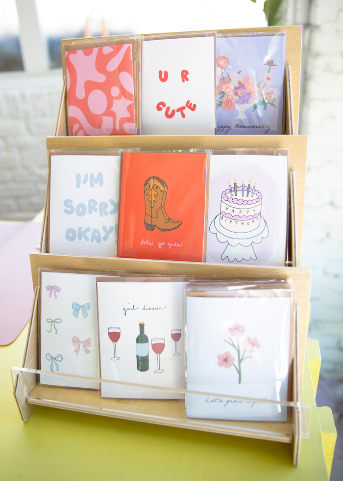 Nice Paper - Greeting Card - Let's Go Girls -