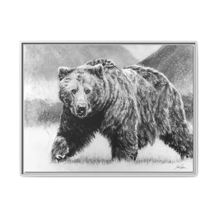 40" x 30" (Horizontal) / White / 1.25"