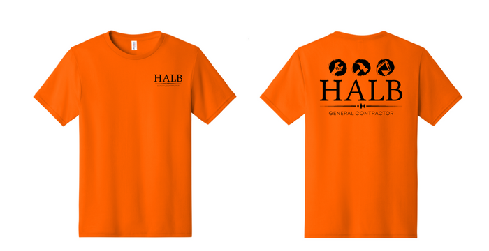 Halb Dri-Power® Poly Performance T-Shirt
