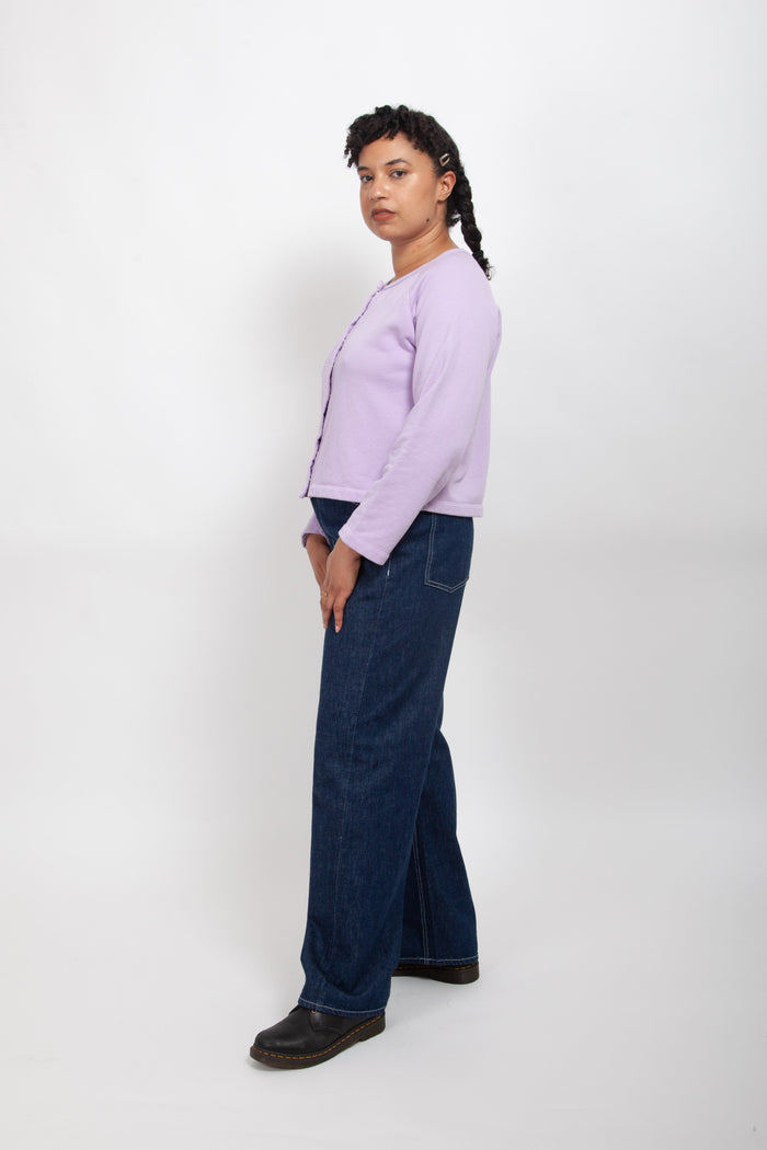 Gravel & Gold - Halls Cardigan - Verbena -
