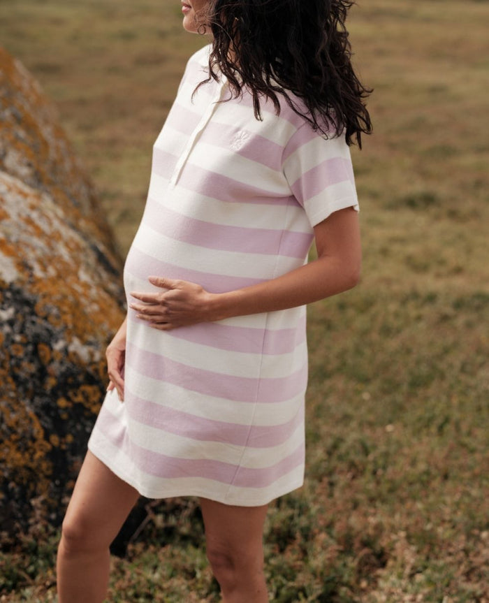 Hamptons nursing polo dress - Parma