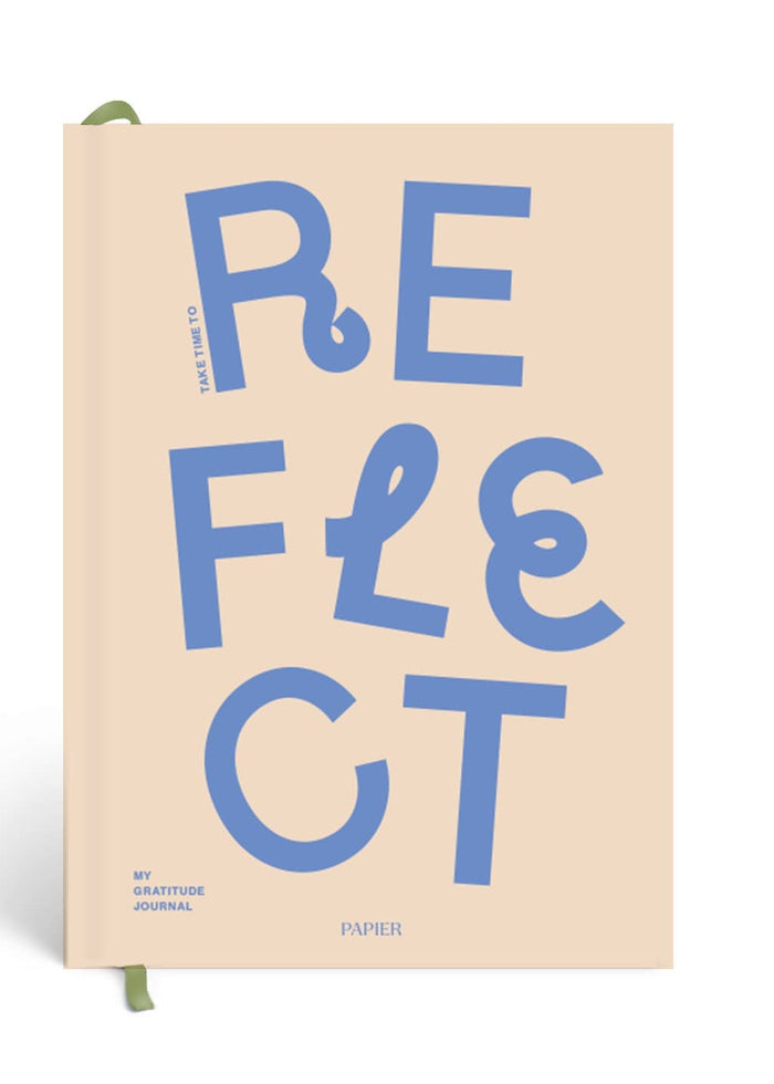 Papier - Hardcover Guided Gratitude Journal - Reflect -