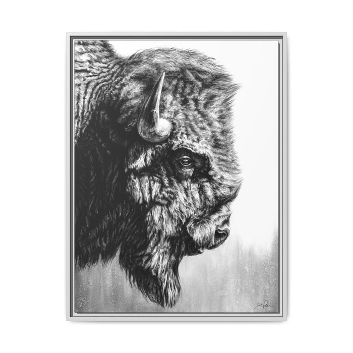 24" x 32" (Vertical) / White / 1.25"