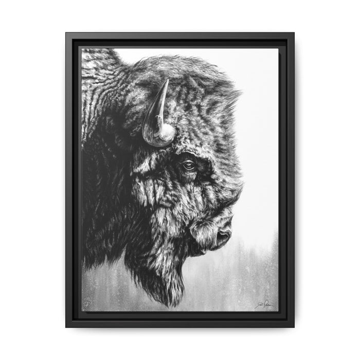 "Headstrong" Framed Canvas