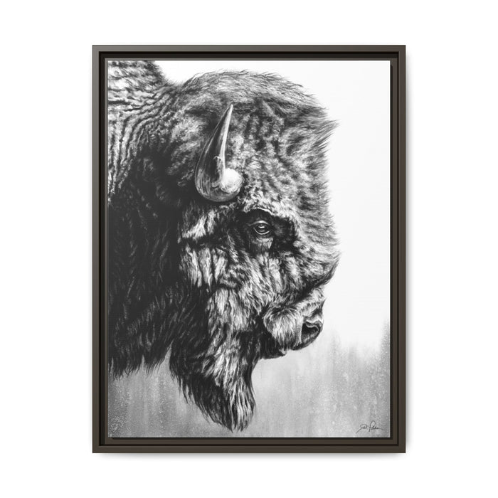 "Headstrong" Framed Canvas